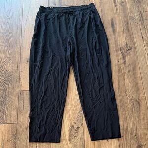 Sweaty Betty Black Explorer Pants Like New Lightweight Drawstring Joggers Large